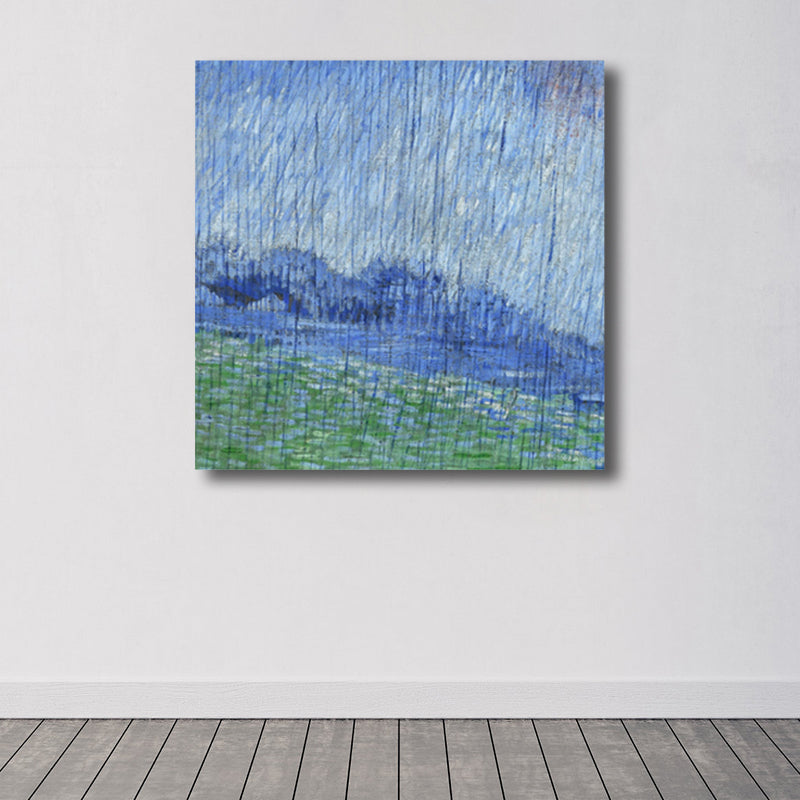 Van Gogh Natur Landschaft Gemälde Traditioneller Leinwand Wandkunst Druck in Sanften Farben