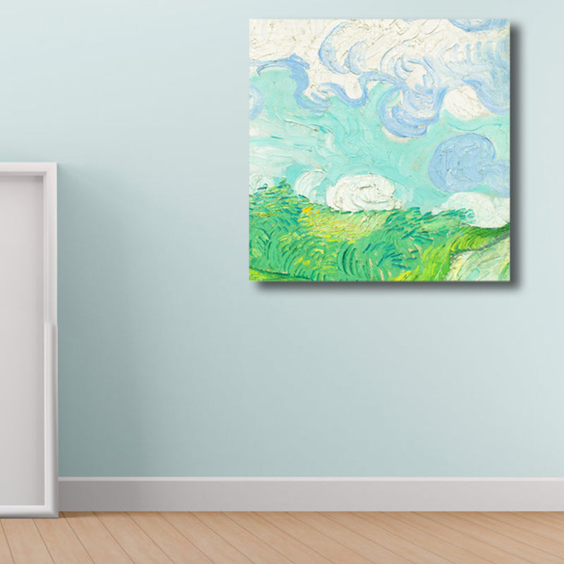 Van Gogh Natur Landschaft Gemälde Traditioneller Leinwand Wandkunst Druck in Sanften Farben