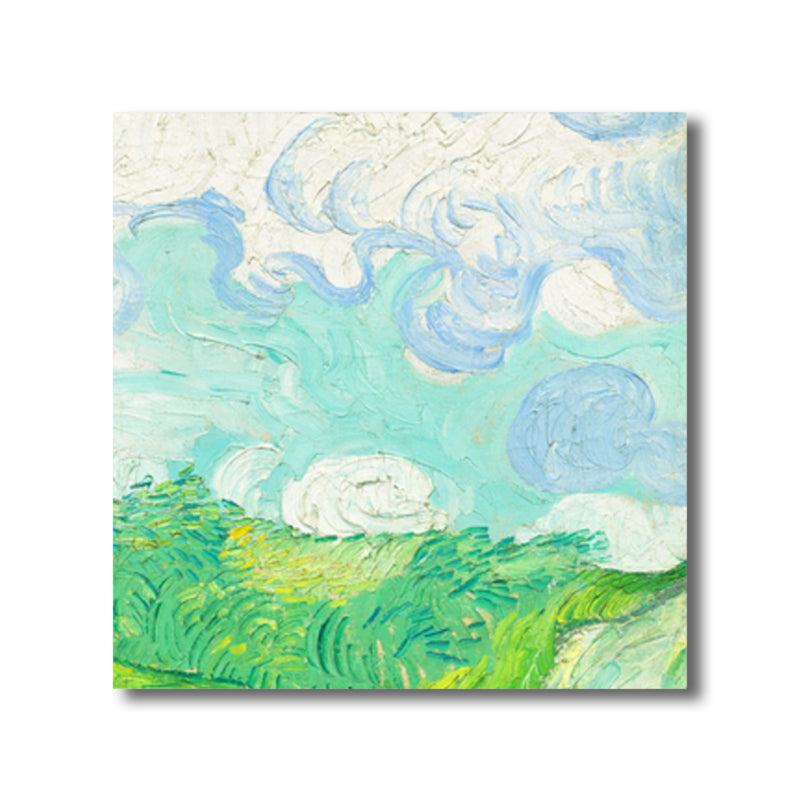 Van Gogh Natur Landschaft Gemälde Traditioneller Leinwand Wandkunst Druck in Sanften Farben