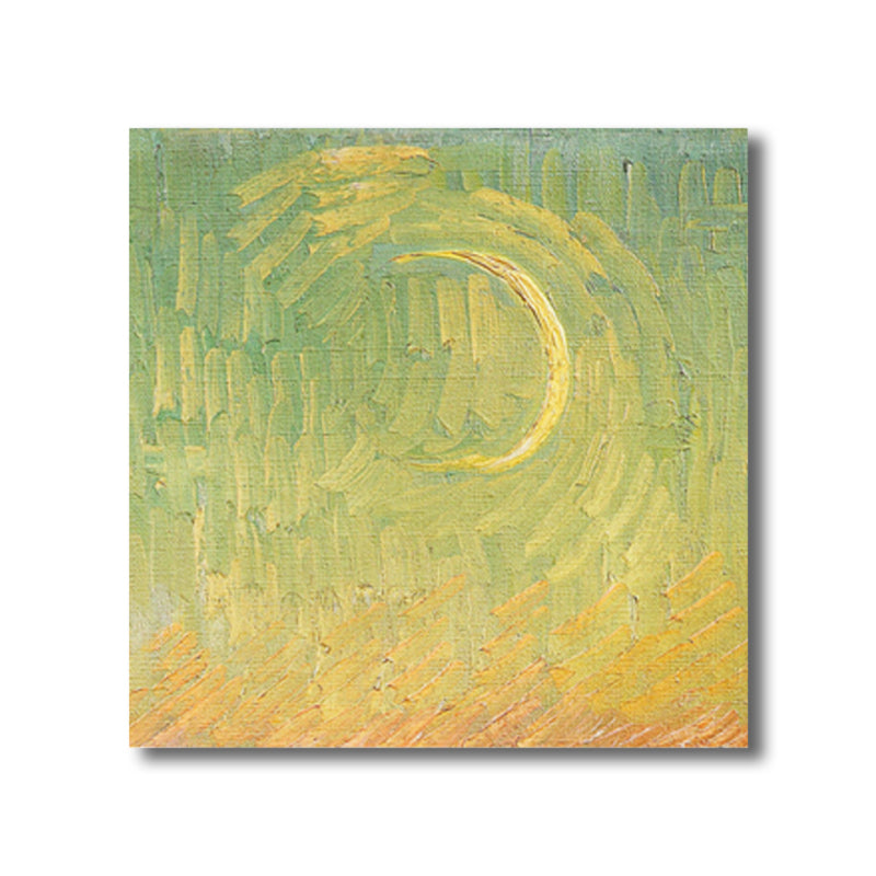 Van Gogh Sternenhimmel Leinwandkunst Kinderstil Texturiertes Gemälde Wanddekoration für das Wohnzimmer