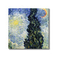 Van Gogh Sternenhimmel Leinwandkunst Kinderstil Texturiertes Gemälde Wanddekoration für das Wohnzimmer