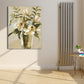 Frendorf | Blumenmuster Wanddeko Zeitgenössische Texturierte Schlafzimmer Eingewickelte Leinwand, Verschiedene Größen
