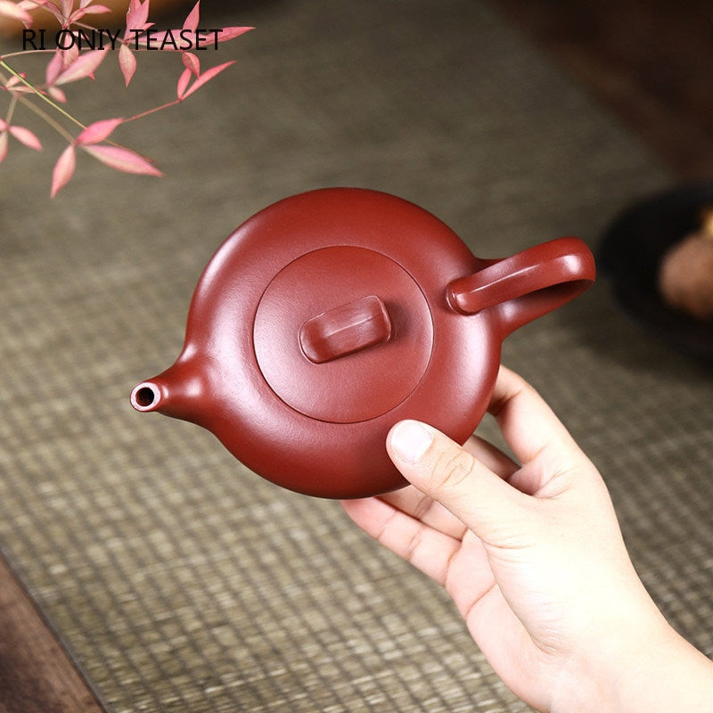 180ml kreative Yixing lila Ton Teekanne Boutique Dahongpao Filter Teekanne Haushalt authentisches Zisha Teeset tragbares Trinkgeschirr
