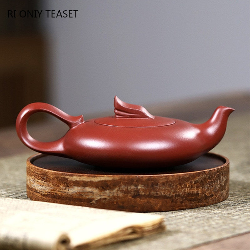 180ml kreative Yixing lila Ton Teekanne Boutique Dahongpao Filter Teekanne Haushalt authentisches Zisha Teeset tragbares Trinkgeschirr
