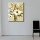 Frendorf | Blumenmuster Wanddeko Zeitgenössische Texturierte Schlafzimmer Eingewickelte Leinwand, Verschiedene Größen