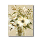 Frendorf | Blumenmuster Wanddeko Zeitgenössische Texturierte Schlafzimmer Eingewickelte Leinwand, Verschiedene Größen