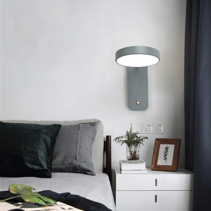 Frendorf | IllumiTurn – Nordic LED Drehbare Wandleuchte | Macaron Design | Verstellbare Beleuchtung