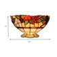 Frendorf | Art Deco Wandlamp met Fruitpatroon Lodge Glas-in-lood 1 Lamp Wandlamp Licht
