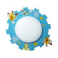 Slim Panel Stillzimmer Wand Sconce Acryl Modern Cartoon LED Wandleuchte