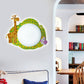 Slim Panel Stillzimmer Wand Sconce Acryl Modern Cartoon LED Wandleuchte