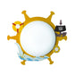 Slim Panel Stillzimmer Wand Sconce Acryl Modern Cartoon LED Wandleuchte