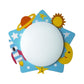 Slim Panel Stillzimmer Wand Sconce Acryl Modern Cartoon LED Wandleuchte