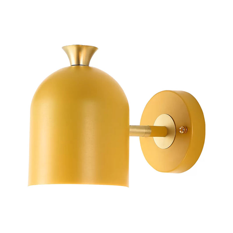 Frendorf | Kop Shade Eetkamer Wandlamp Metaal 1 Gloeilamp Nordische Stil Wandlampe mit Macaron Farbe