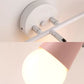 Frendorf | 2 Köpfe Kegel Wandlampe mit Geweihen Zeitgenössische Metall Wandlaterne für das Arbeitszimmer