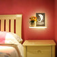 Frendorf | Volwassen Kind Slaapkamer Wandlamp met Plank Acryl Hedendaagse Wandlamp in Wit
