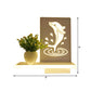 Frendorf | Volwassen Kind Slaapkamer Wandlamp met Plank Acryl Hedendaagse Wandlamp in Wit