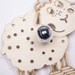 Frendorf | Metalen Schapen Wandlamp Slaapkamer Kleuterschool 1 Kop Kinderen Wandlicht in Beige
