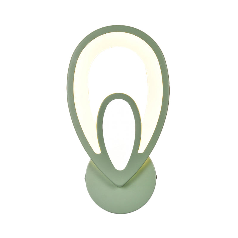 Frendorf | Kinderzimmer Treppen Wandlicht Acryl Metall Cartoons Wandlampe mit Bonbonfarbe