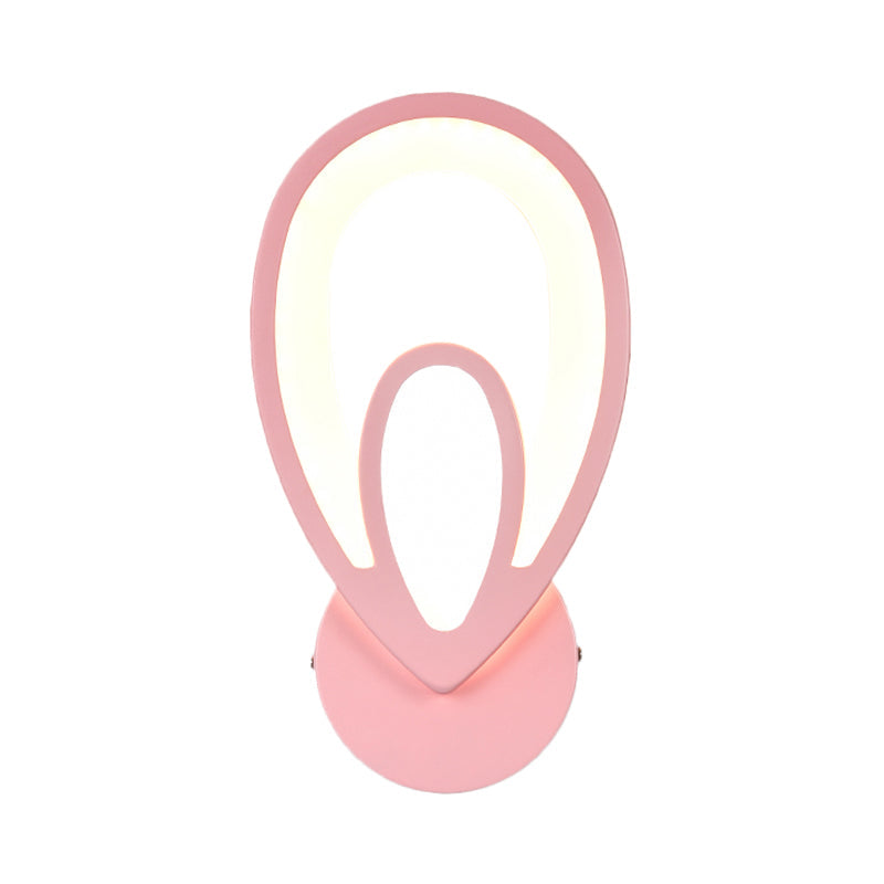 Frendorf | Kinderzimmer Treppen Wandlicht Acryl Metall Cartoons Wandlampe mit Bonbonfarbe