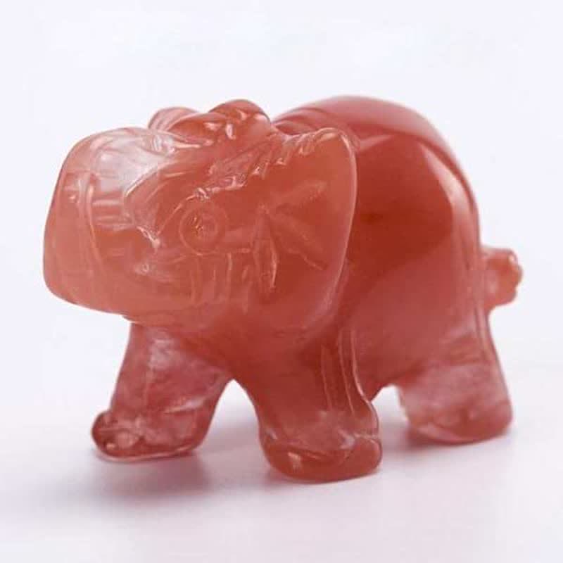 Frendorf Reiki Elefant Figuren Edelstein Dekoration
