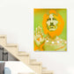 Frendorf | Pop Art Musiker Wanddekoration Leinwand Texturiertes Pastellfarben Gemälde für das Arbeitszimmer