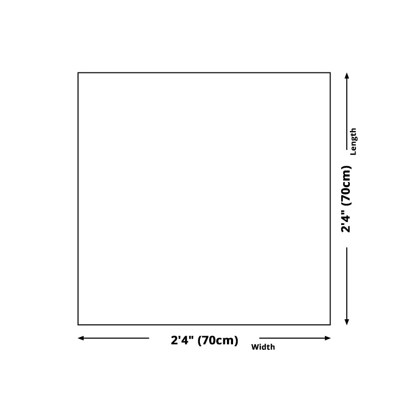 Frendorf | Blaues Handdruckgemälde Texturiertes Abstrakte Expressionismus Esszimmer Leinwand Wanddekoration