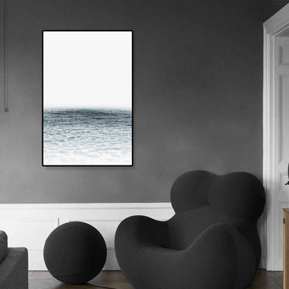 Tropisches Foto-Print Landschaft Leinwand Dunkle Farbe Texturiertes Wandkunst Dekor für Raum