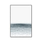 Tropisches Foto-Print Landschaft Leinwand Dunkle Farbe Texturiertes Wandkunst Dekor für Raum
