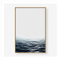 Tropisches Foto-Print Landschaft Leinwand Dunkle Farbe Texturiertes Wandkunst Dekor für Raum