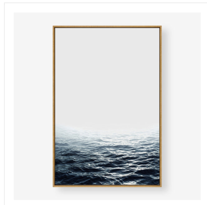 Tropisches Foto-Print Landschaft Leinwand Dunkle Farbe Texturiertes Wandkunst Dekor für Raum