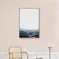 Tropisches Foto-Print Landschaft Leinwand Dunkle Farbe Texturiertes Wandkunst Dekor für Raum