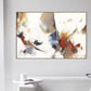 Frendorf | Braun Neu Abstract Leinwand Texturiert Modern Kunst Stil Lounge Wand Dekor, Verschiedene Größen