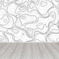 Giant Contemporary Mural Decal in Pastellfarbe Abstrakte Wandkunst, individuell bedruckt