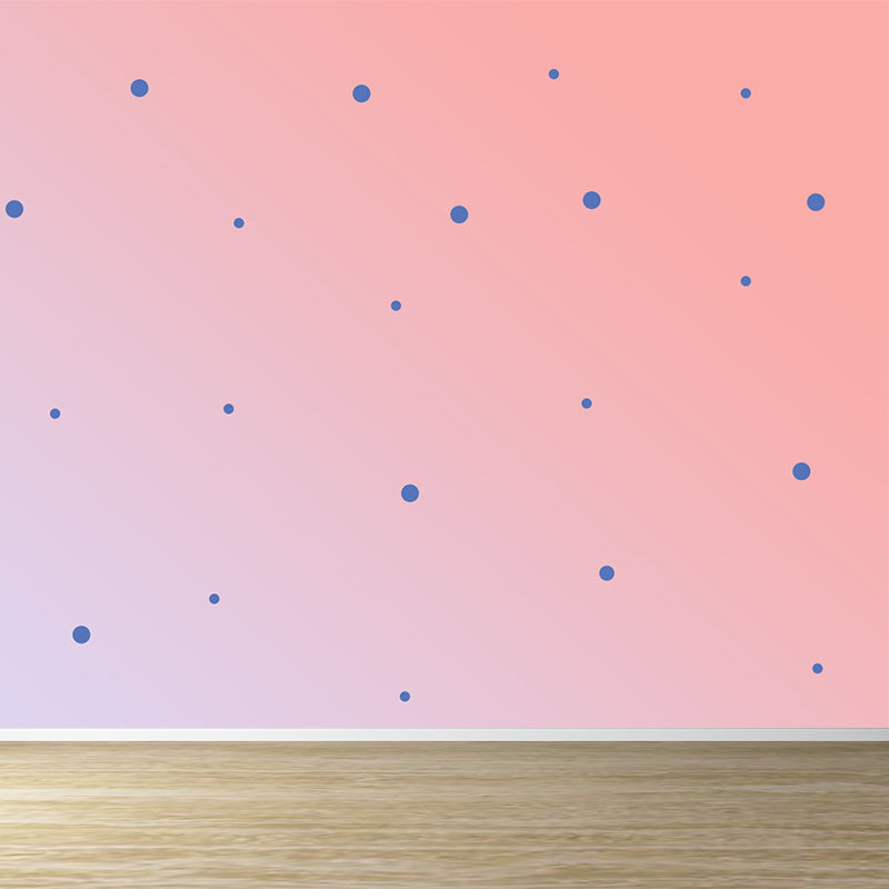 Helle geometrische Formen Tapete Mural Feuchtigkeitsbeständig Moderne Schlafzimmer Wandverkleidung