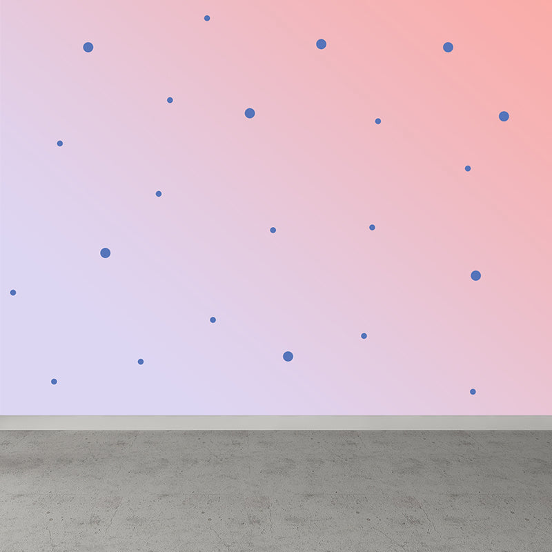 Helle geometrische Formen Tapete Mural Feuchtigkeitsbeständig Moderne Schlafzimmer Wandverkleidung