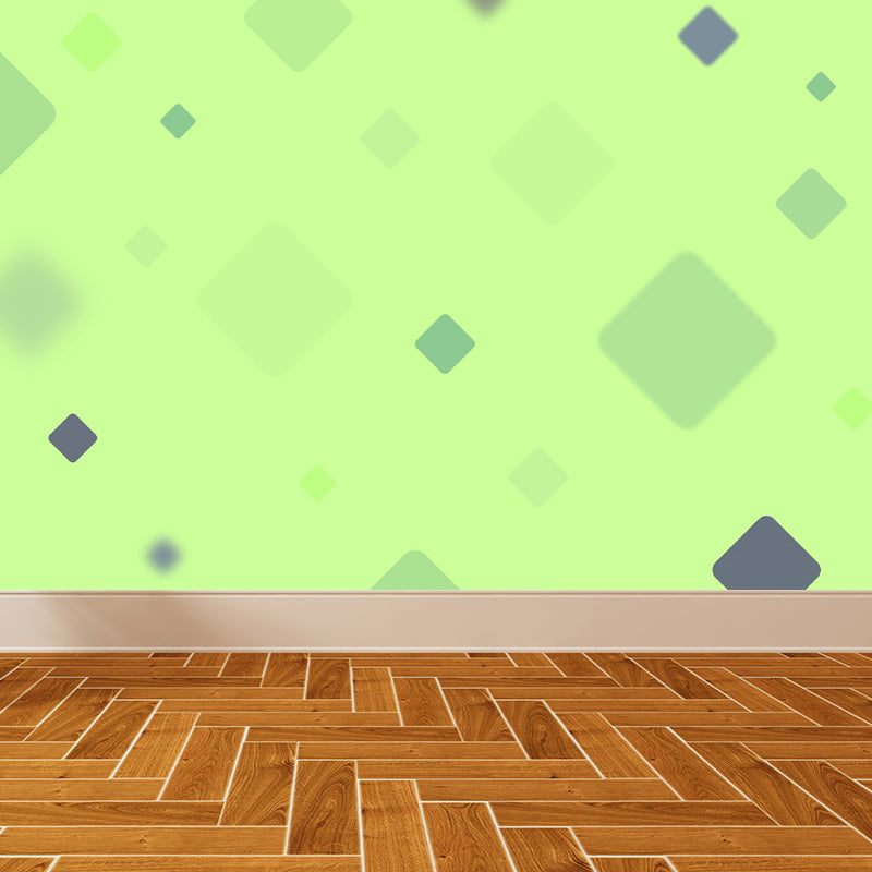 Helle geometrische Formen Tapete Mural Feuchtigkeitsbeständig Moderne Schlafzimmer Wandverkleidung