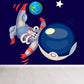 Illustration Stil Astronaut Wandbild Riesen Wandverkleidung für Esszimmer, individuell bedruckt