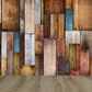 Dunkle Farbe Steampunk Wandmural Vollformat Metall-Effekt Wanddekoration für Hausinterieur