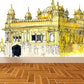 Illustration Grand Building Wandbilder Großartige Wanddekoration für das Gästezimmer, individuell angepasst
