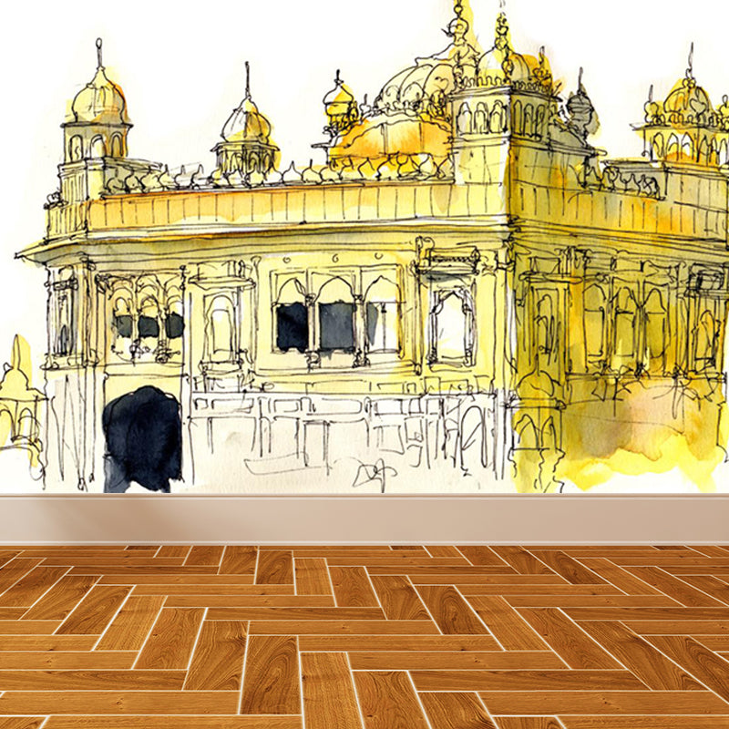Illustration Grand Building Wandbilder Großartige Wanddekoration für das Gästezimmer, individuell angepasst