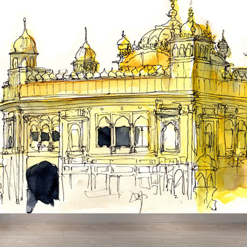 Illustration Grand Building Wandbilder Großartige Wanddekoration für das Gästezimmer, individuell angepasst