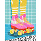 Moderne modische Schuhe Muster Wandtapete Pastellfarbe Kinderzimmer Wanddekoration, personalisiert
