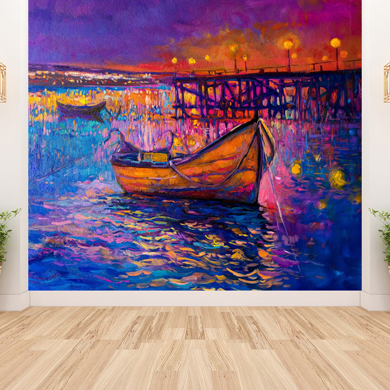 Frendorf | Natuurlijke landschapsmuurdecoratie Klassieke decoratieve woonkamer wandkunst, aangepaste maat beschikbaar