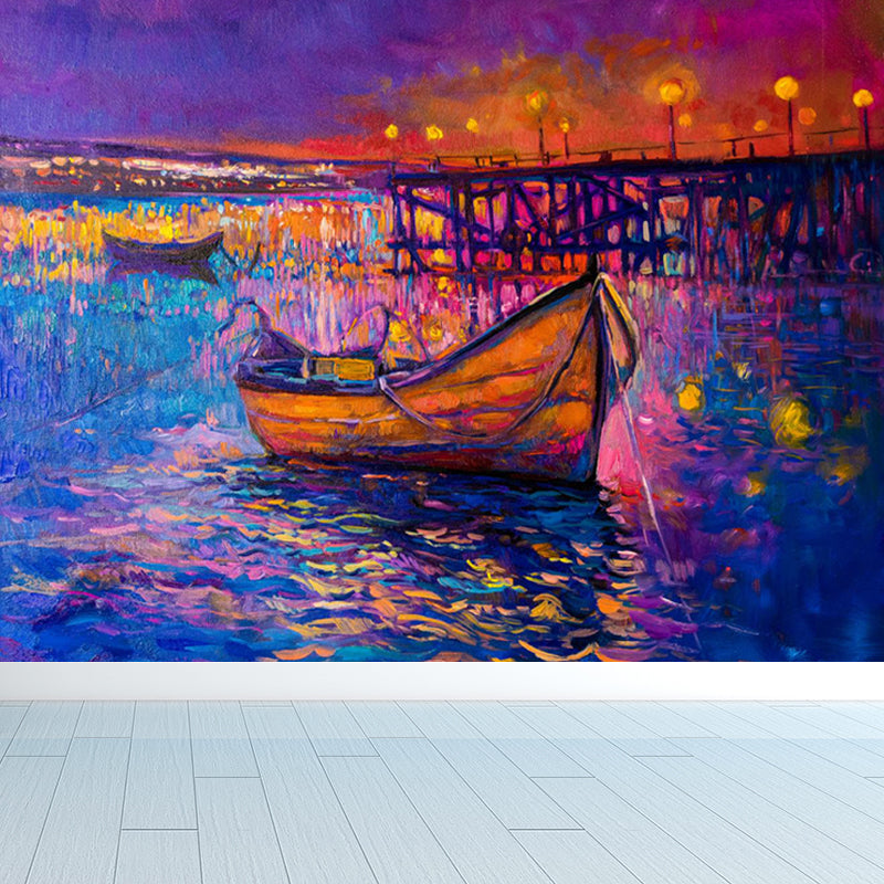 Frendorf | Natuurlijke landschapsmuurdecoratie Klassieke decoratieve woonkamer wandkunst, aangepaste maat beschikbaar