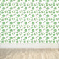 Frendorf | Tropische Bladeren Patroon Muurverf Non-woven Textuur Vlekbestendig Zachte Kleur Wandkunst voor Slaapkamer