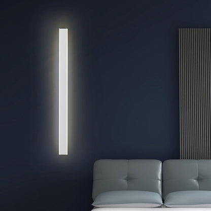 Frendorf | Gestreamlineerde LED Wandverlichting Idee Minimalisme Metalen Slaapkamer Wandlamp Licht in Zwart/Wit