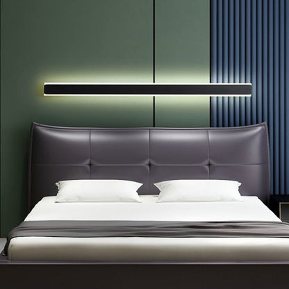 Frendorf | Gestreamlineerde LED Wandverlichting Idee Minimalisme Metalen Slaapkamer Wandlamp Licht in Zwart/Wit