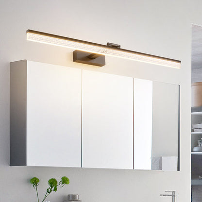 Frendorf | Moderne LED Wandlamp Fixture Zwarte Gestroomlijnde Vanity Verlichting Ideeën met Acrylaat Schaduw in Warm/Wit Licht