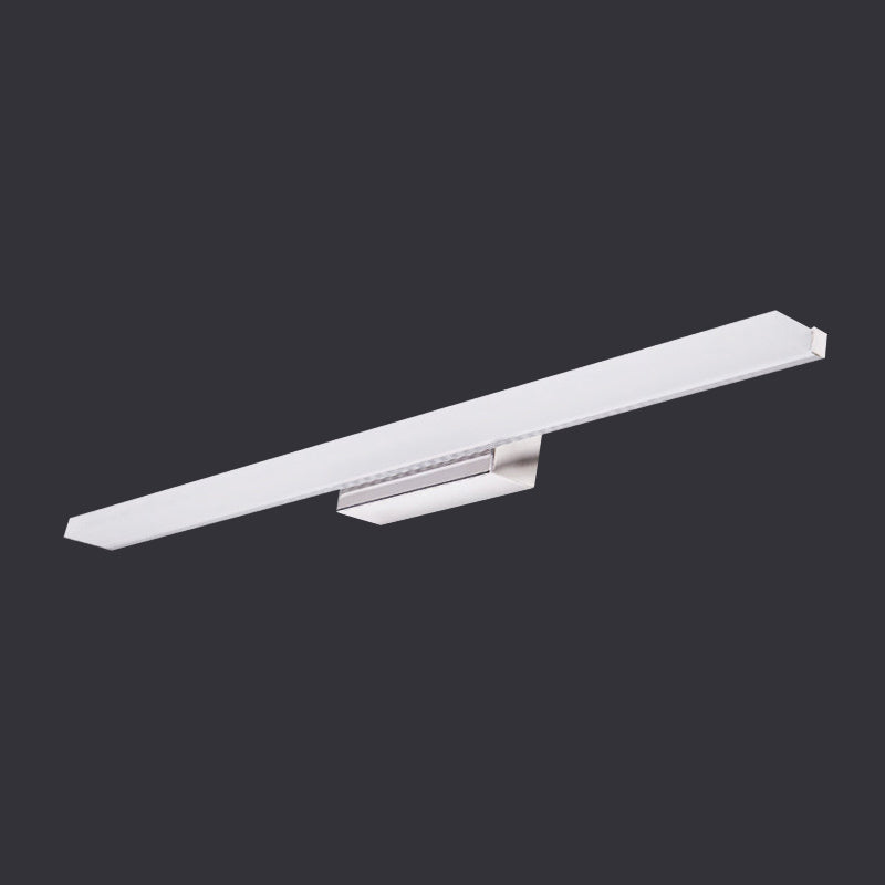 Frendorf | Lineare Metallic Vanity Beleuchtung Modernität LED Weiße Wandlampe in Warm/Weiß Licht