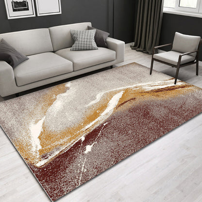 Frendorf | Meerkleurig abstract tapijt Synthetisch Shabby Chic tapijt wasbaar antislip achterkant tapijt ter decoratie